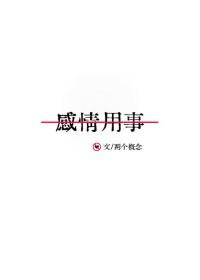 感情用事by两个概念讲的什么